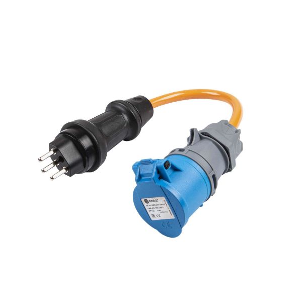 Bild von Adapter T23 Stecker TH55 auf CEE16-3 Kupplung