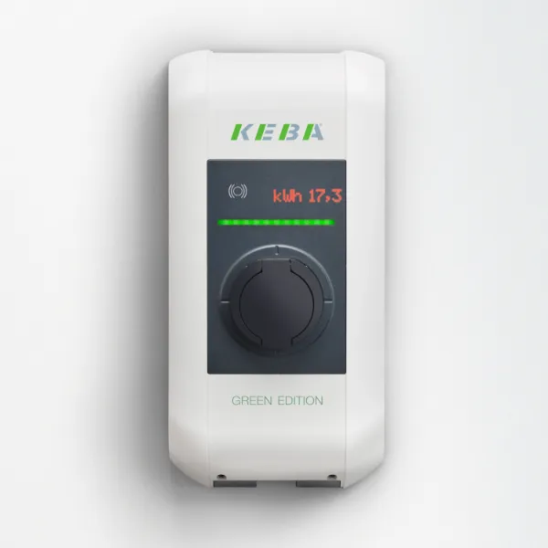 KEBA KeContact P30 x-series, Typ 2 Buchse, 22kW, RFID, PLC - GREEN EDITION