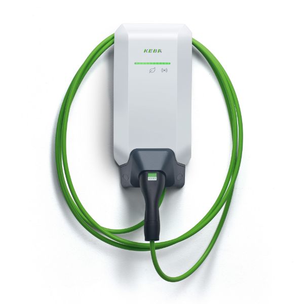 KEBA KeContact P40 Dienstwagen-Wallbox, 11kW, 6m, RFID, BLE, MID, WLAN